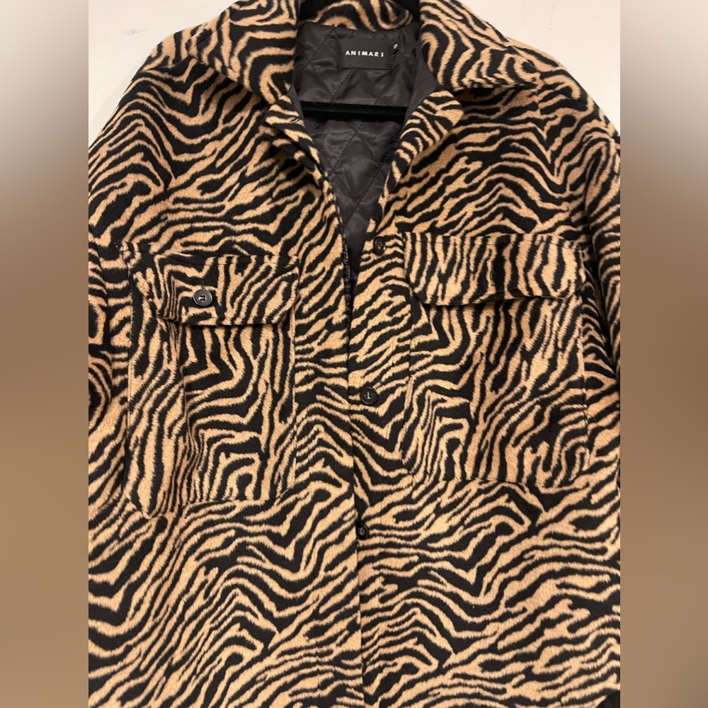 Zebra coat